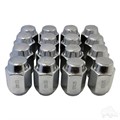 Metric Chrome Lug Nut SET OF 16 for Yamaha Golf Carts by RHOX
