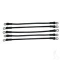 Battery Cable Set 4 Gauge for Club Car by Red Hawk