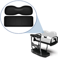 Max5+ Rear Seat Kit with Black Cushions for Yamaha Drive by DoubleTake