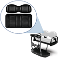 Max5+ Rear Seat Kit with Extreme Black-Black Cushions for Yamaha Drive by DoubleTake