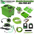 36 Volt 105AH MINI High Output Golf Cart Professional Kit Lithium Battery by BOLT Energy USA